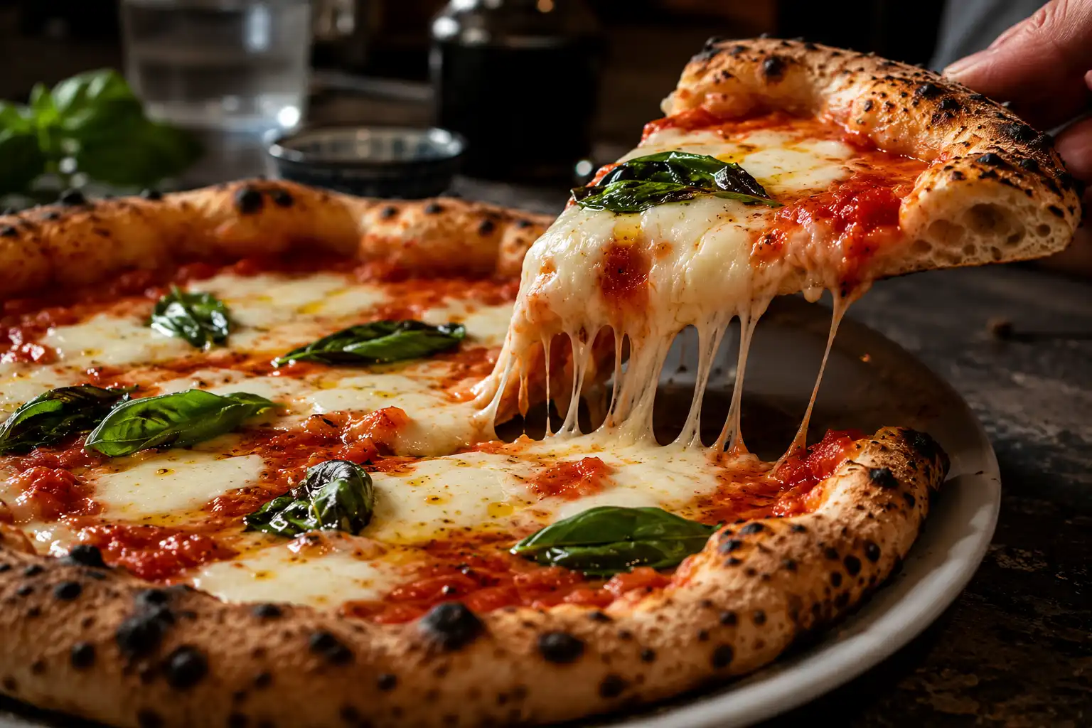 Pizza bei La Bruschetta da Monica